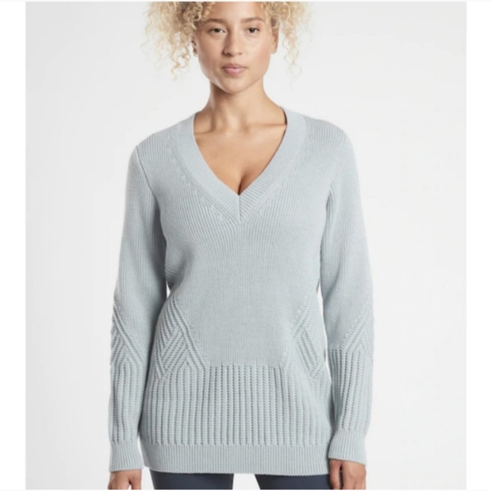 Athleta Teton V-Neck Sweater